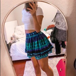 colorful skirt